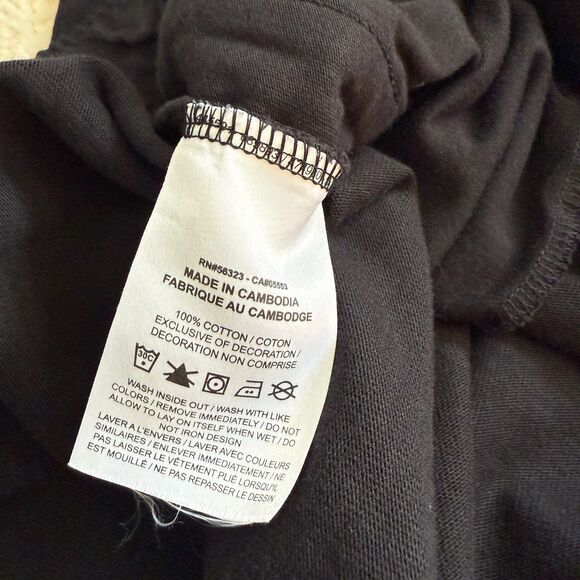 Nike Women's Black Embroidered Lounge Shorts Size XL - Picture 5 of 5